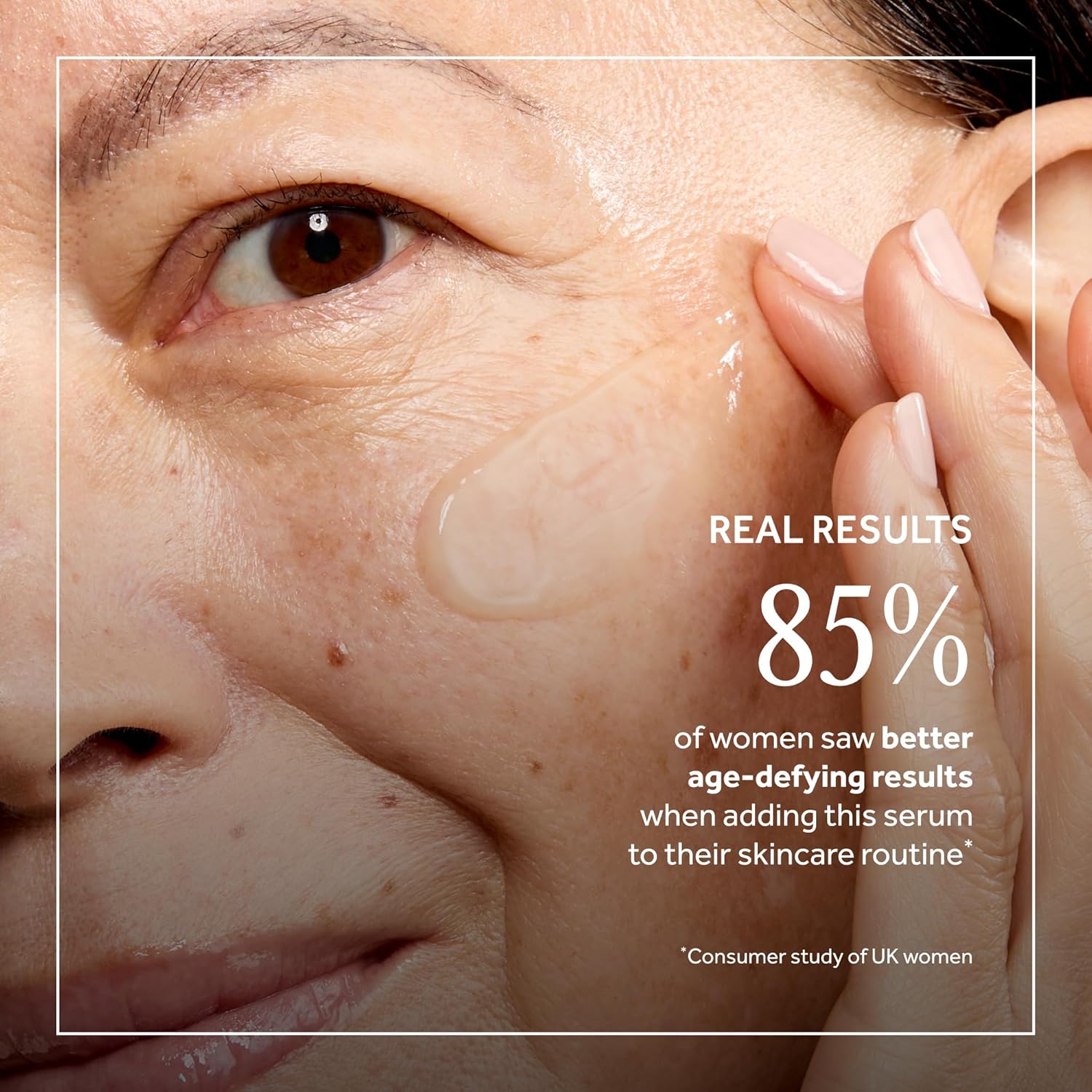 No7 Restore & Renew Multi-Action Face & Neck Serum - Anti Aging Serum for Deep Wrinkle Repair - Collagen Infused Skincare with a Hydrating Blend of Hibiscus Peptides & Hyaluronic Acid (1 fl oz) - Image 4