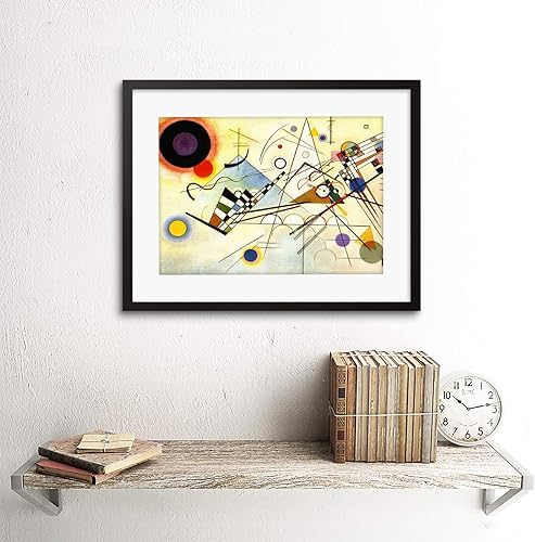 Miniatura 2 de KANDINSKY COMPOSICIÓN VIII ESTAMPADO ARTE MARCO F12X8532