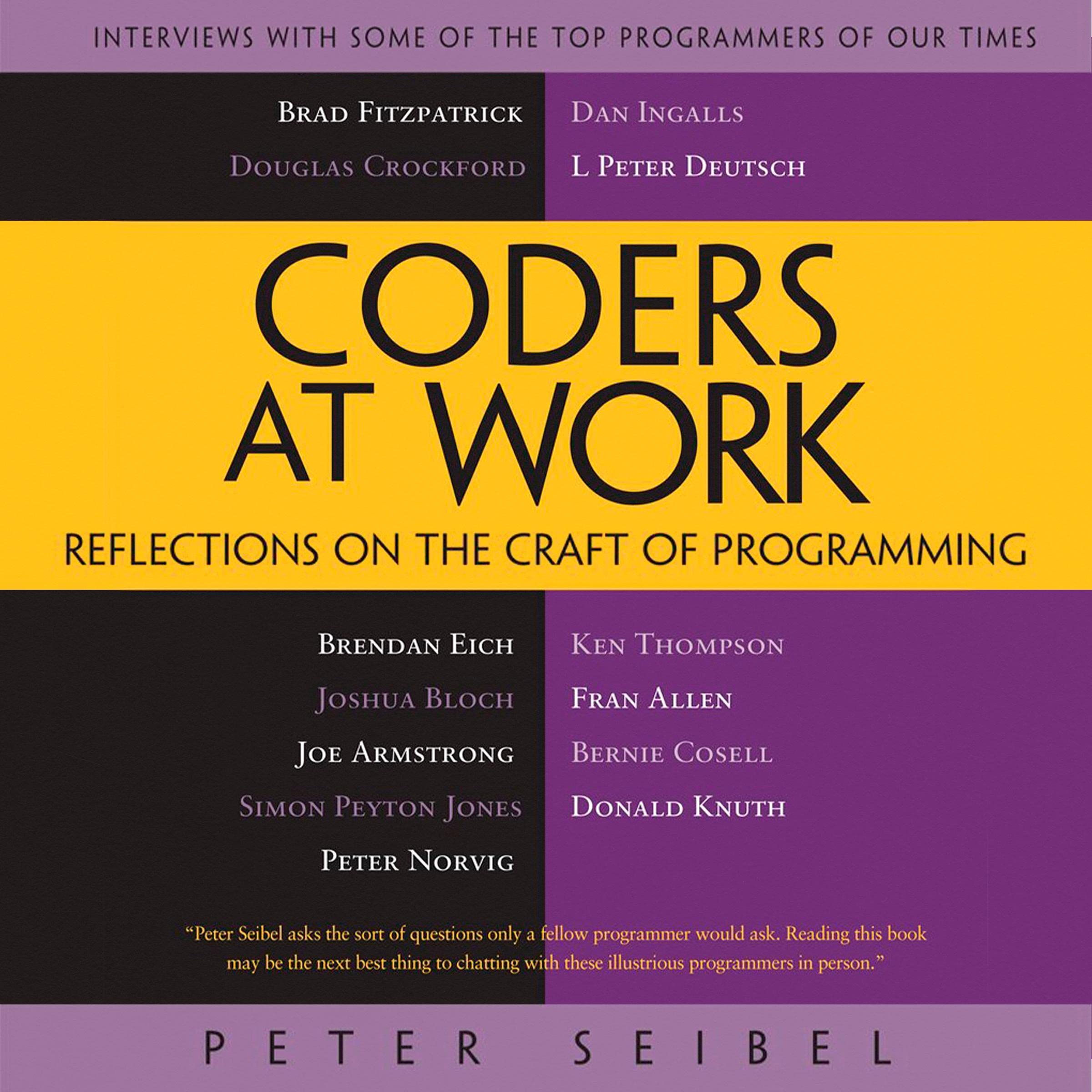 Cover art for Coders at Work