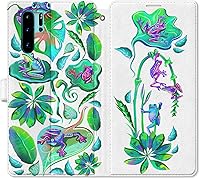 Vista 11 de Funda de repuesto para Huawei P30 Pro P30 Mate 30 Pro Mate 30 Mate 20 Pro Mate 20 Magnético Fast Food Art Salsa Folio Popcorn PU Cuero Tarjetero