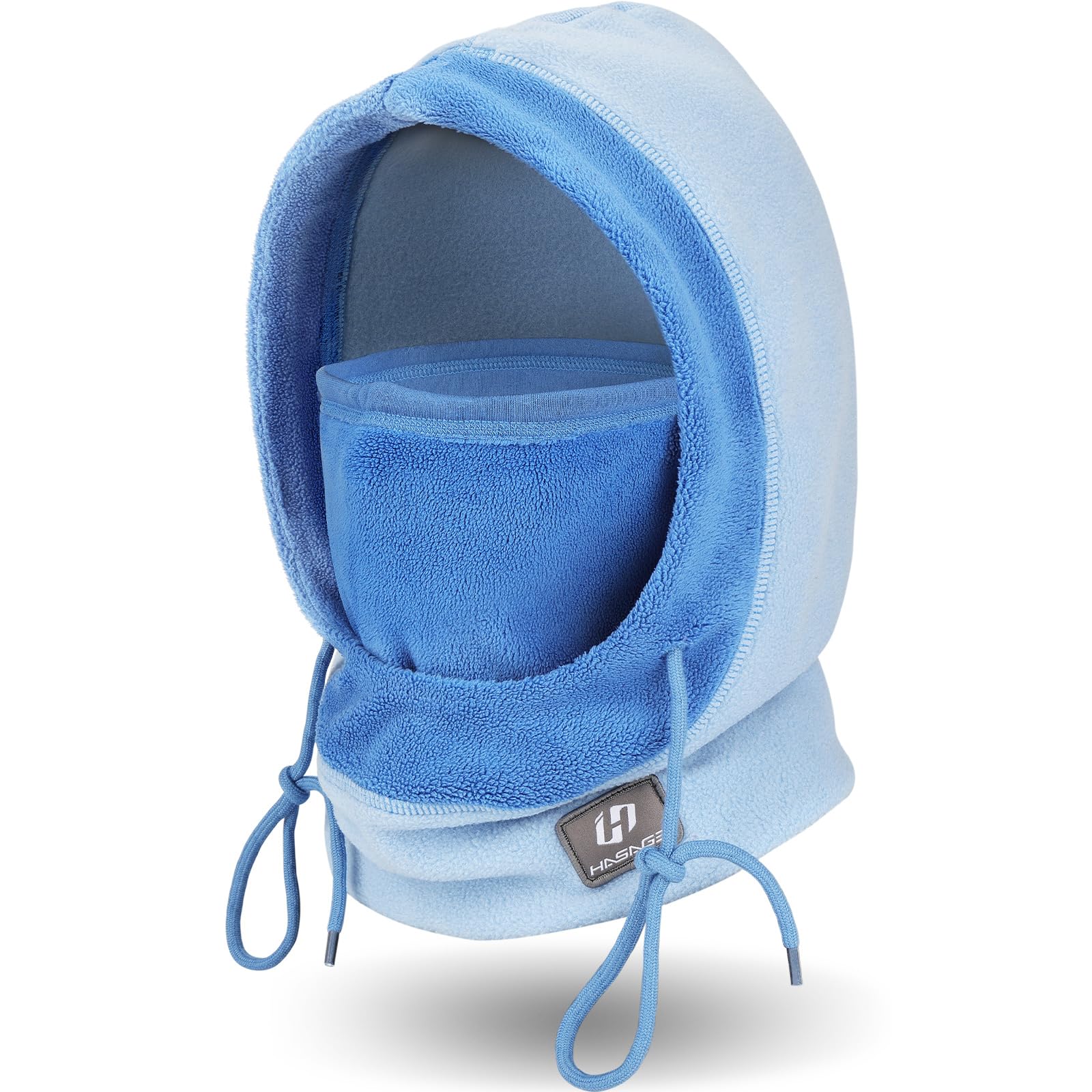 GXCROR Warme Fleece Sturmhaube Winddichte Skimaske Gesichtshaube Balaclava Motorrad Sturmhaube Winter Unisex