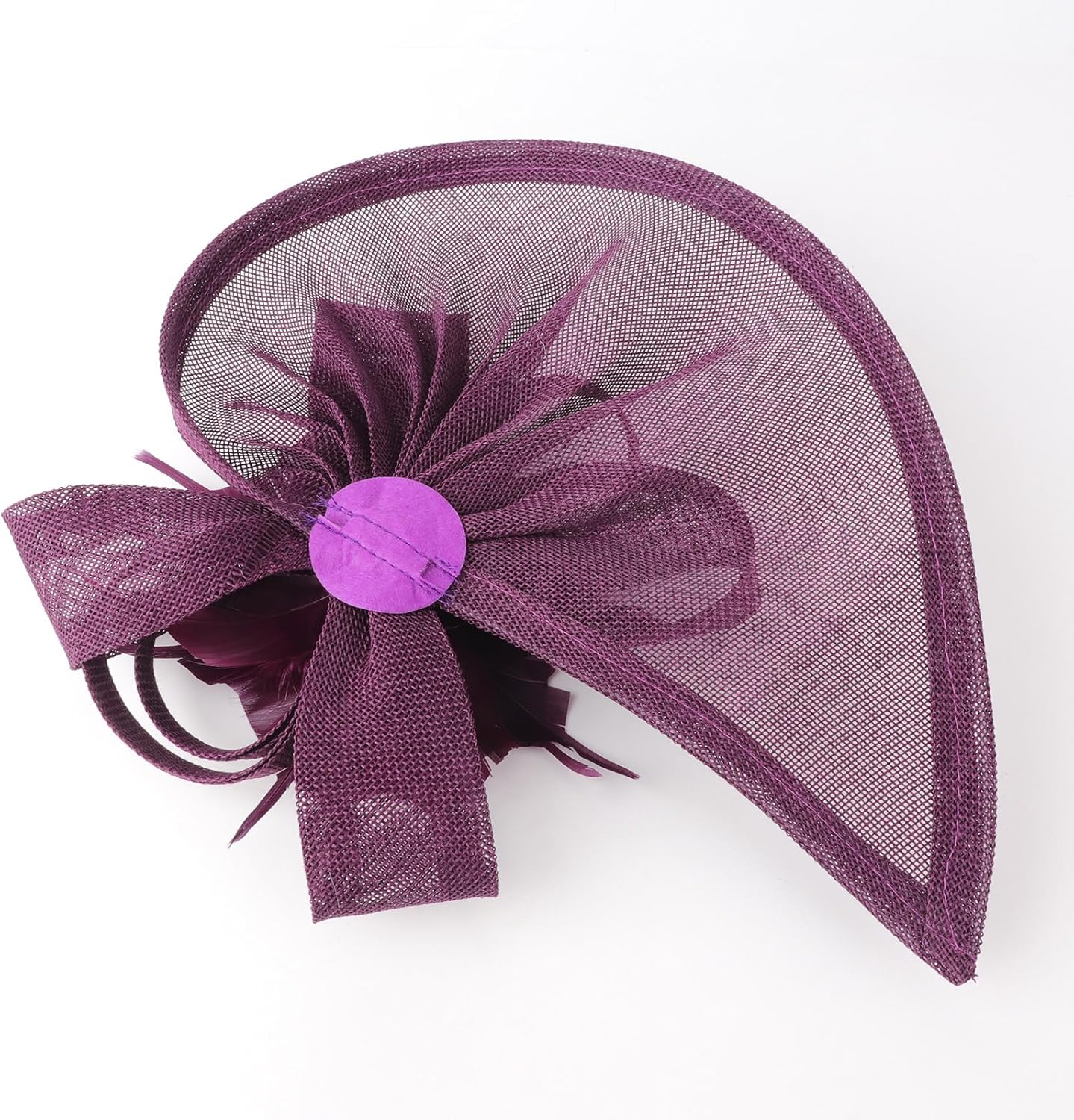 DRESHOW Women Fascinator Hats Tea Party Hat Vintage Pillbox Hat Headband for Cocktail - Image 5