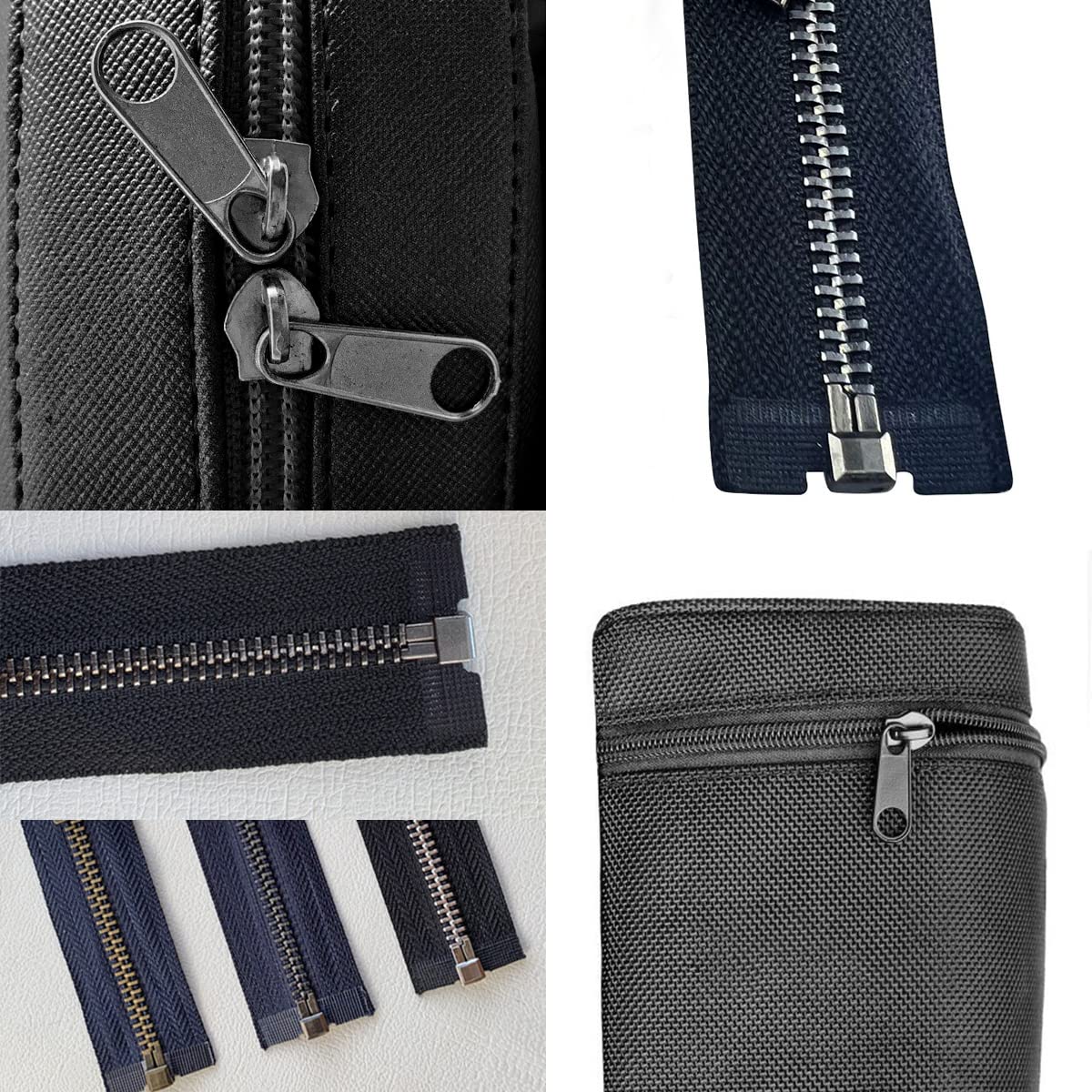 Amazon.com: Platinum 48-Piece Metal Zipper Repair Accessories Set Amazon.com: Platinum 48-Piece Metal Zipper Repair Accessories Set