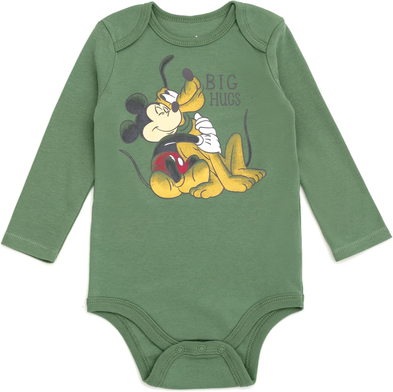 Disney Classics Mickey Mouse Winnie the Pooh Minnie Baby 3 Pack Bodysuits Newborn to Infant Sizes (Newborn - 24 Months)