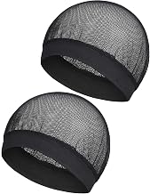 Black Hair Net with Wide Elastic Band, Fine Mesh - Comfortable Hairnets for Sleeping, Non-Binding Wide Edge, Small Holes Prevent Hair Loss, Tubi Hair Wrap for Women, Fits All Head Types
