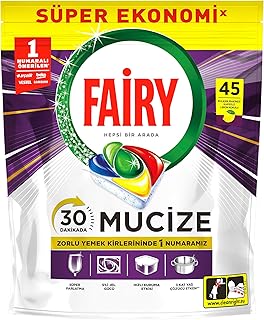 FAIRY Mucize Bulaşık Makinesi Deterjanı Kapsülü/Tableti 45 Yıkama