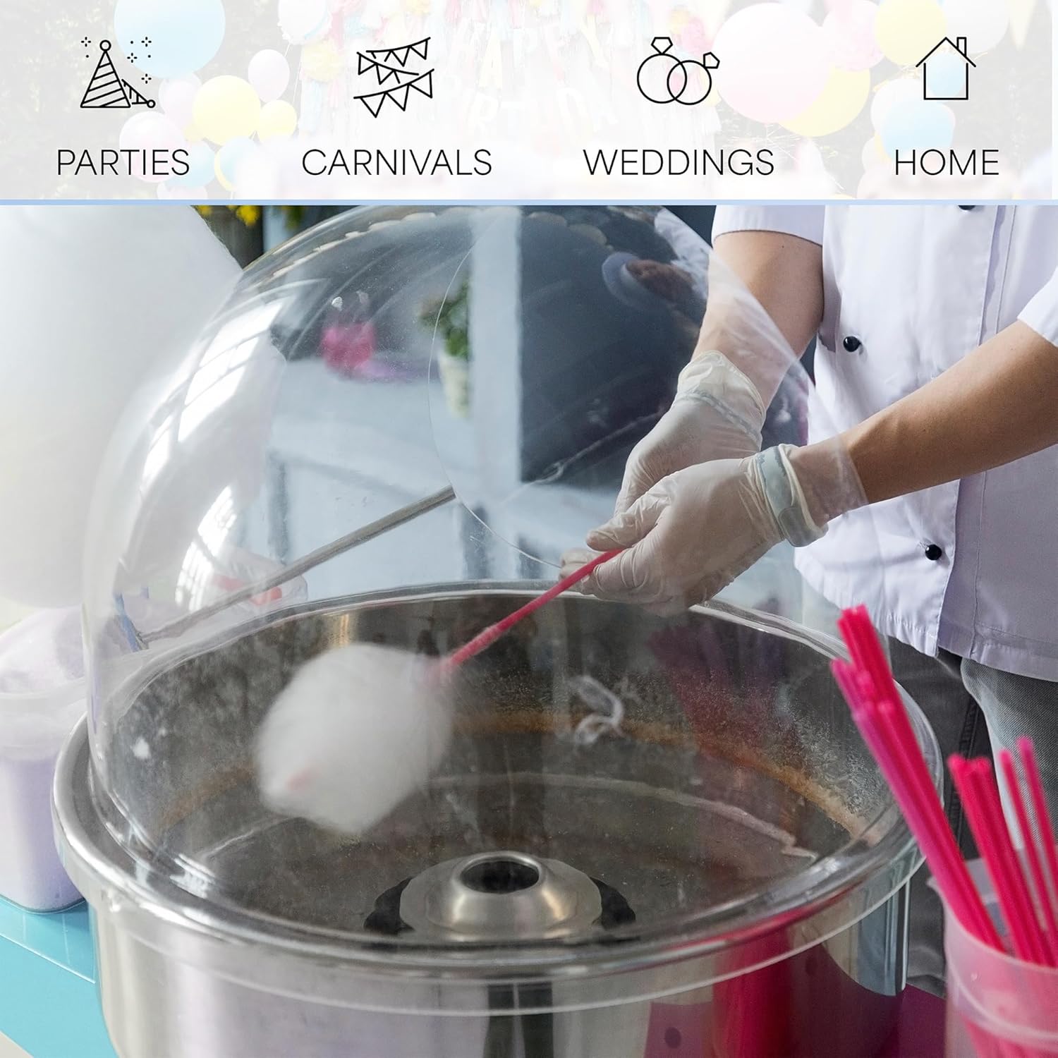 VIVO Cotton Candy Machine - Image 6