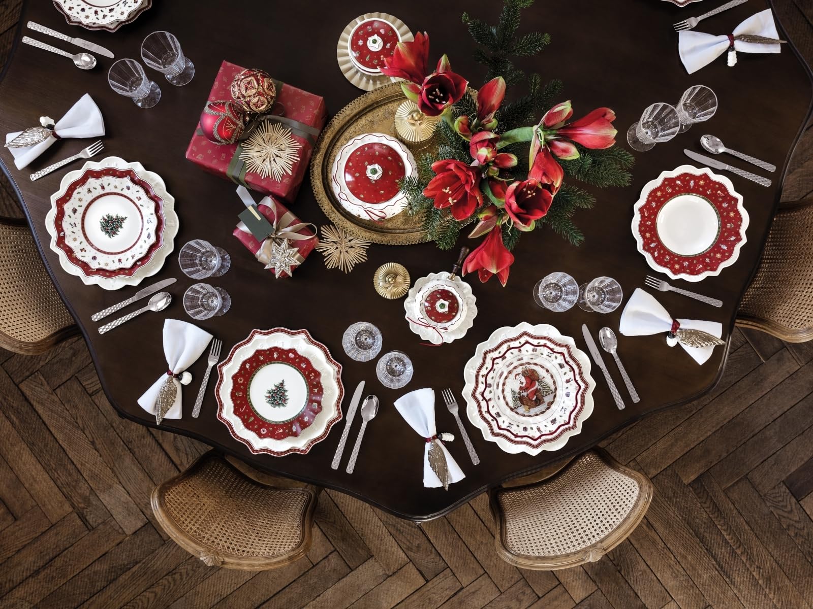 Villeroy & Boch Toy's Delight Suppenteller rot 26 cm Set6