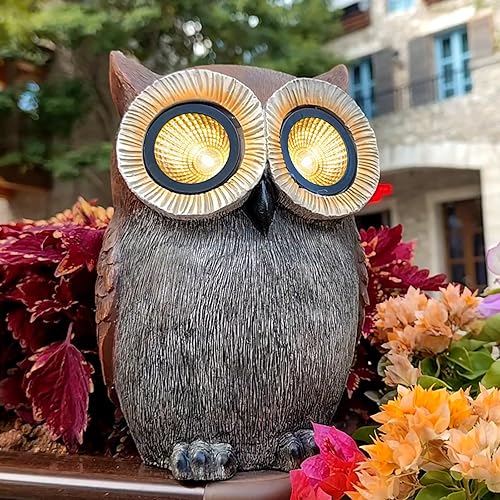 Miniatura 10 de DKJOCKY Estatuas solares de gnomos de jardín, divertido gnomo con luces LED, decoración de gnomos para patio, balcón, patio, césped, regalo novedoso