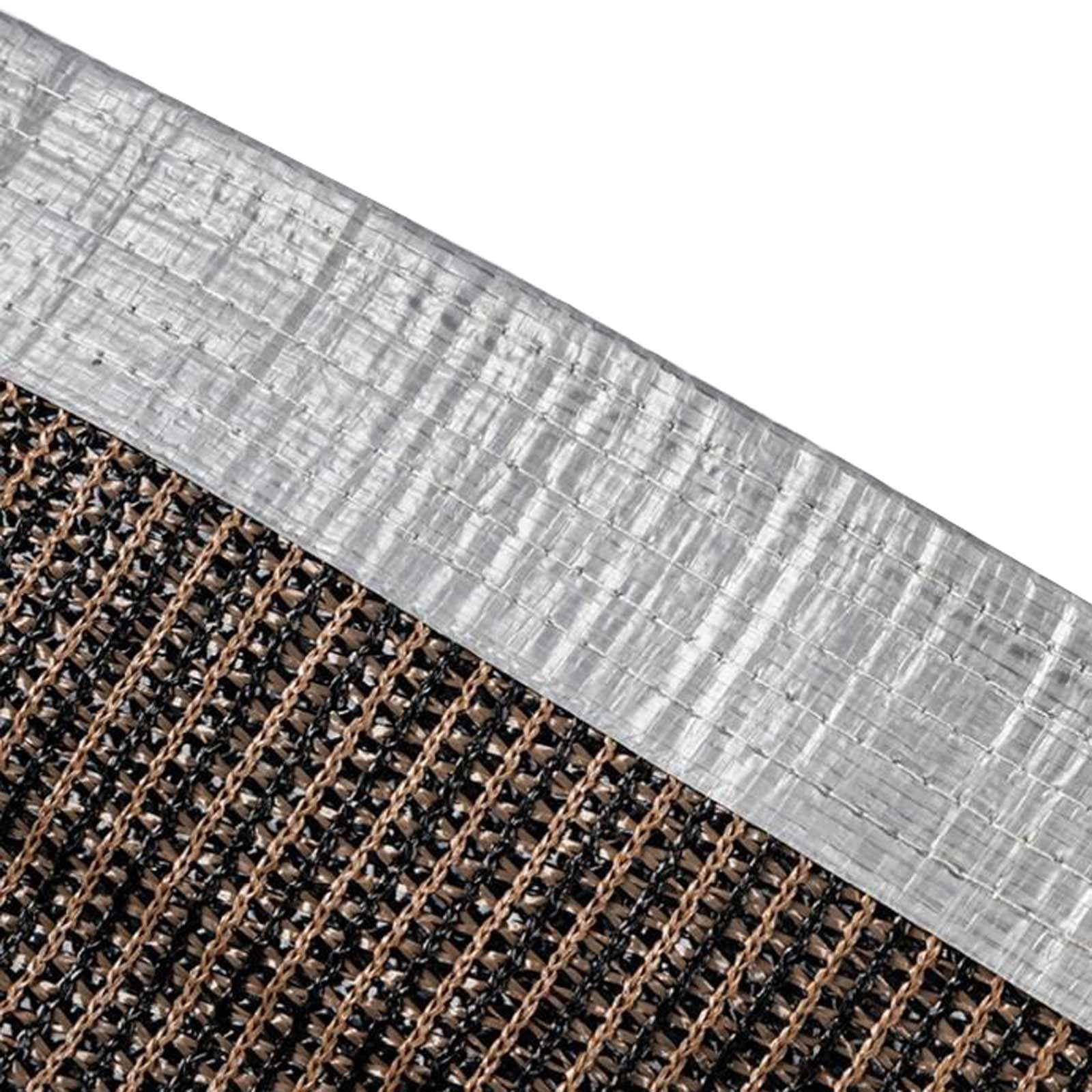 GJZQDKX 85-90% Shade Cloth - Shade Net for Greenhouses, 2x2m, 3x, 3x4m, 5x8m, Grommeted Shade Net for Greenhouse, Patio, Pergola, Outdoor (3x5m/9.8x16.4ft)