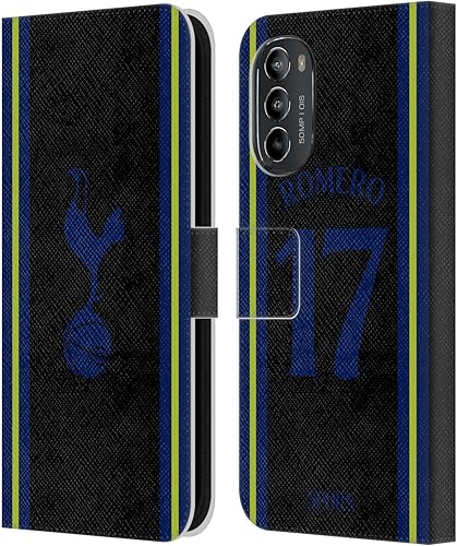 Head Case Designs Officially Licensed Tottenham Hotspur F.C. Cristian Romero 202223 Players Home Kit Leather Book Wallet Case Cover Compatible with