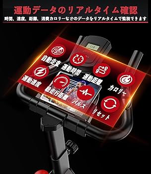 Amazon.co.jp: 【Amazon.co.jp限定】エアロバイク フィットネス
