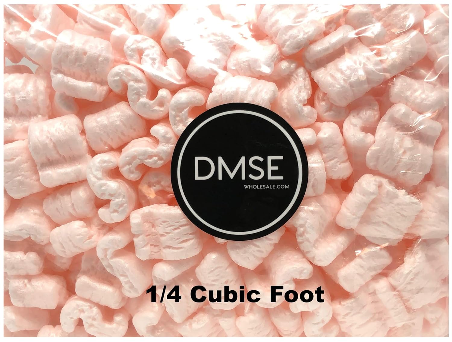 DMSE 1/2 Cu Ft Anti Static No Stick Recyclable Packing Peanuts Popcorn S-Shape Loose Fill Perfect Amount (1/2 Cubic Foot) : Office Products