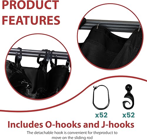 Miniatura 10 de CoastShade - Cortina lateral de repuesto para kiosco, 8 x 8 pies, 10 x 10 pies o 10 x 12 pies, 6.7 pies de alto, 1 panel para exterior, otoño, caqui