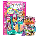 Just My Style On-The-Go Jewelry Studio - Bracelet-Making Travel Kit - DIY Bead & Braid Set for Kids Ages 6+