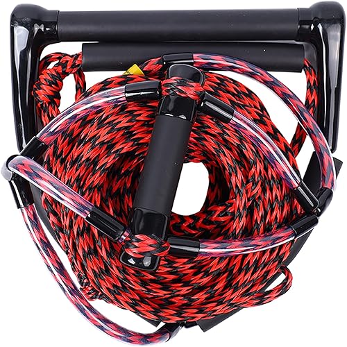 DockMoor Cuerda de wakeboard, línea de deportes acuáticos con mango EVA. Ideal para esquí acuático, wakeboard, tabla de rodillas