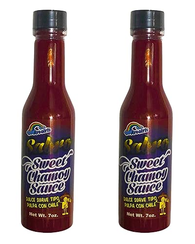 Sabrosito Salsa Chamoy - Sweet Chamoy - Pack de 2 7 oz