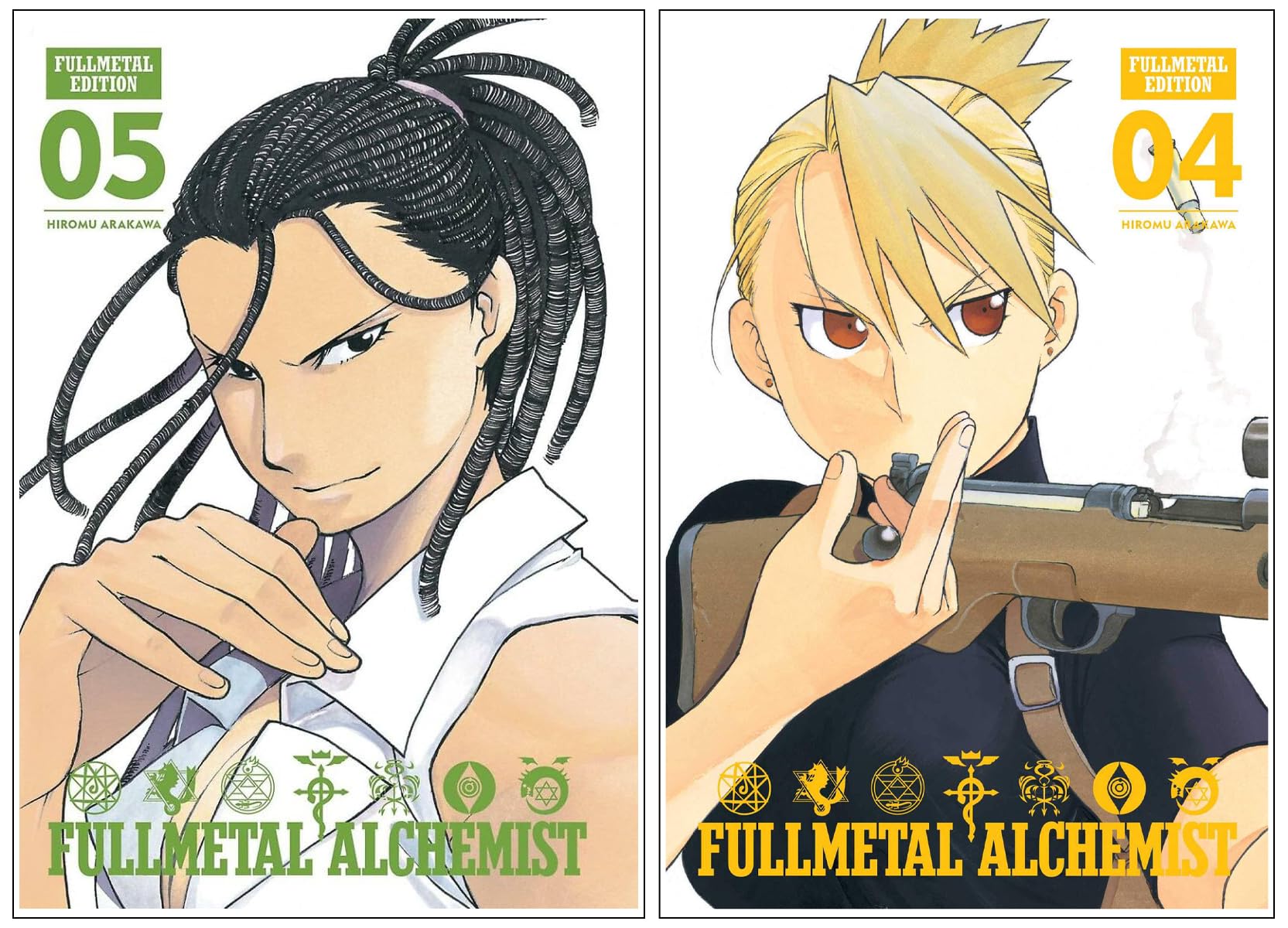 Fullmetal Alchemist: Fullmetal Edition - Vol. 5: Volume 5 [Hardcover] Hiromu Arakawa & Fullmetal Alchemist: Fullmetal Edition - Vol. 4: Volume 4 [Hardcover] Hiromu Arakawa
