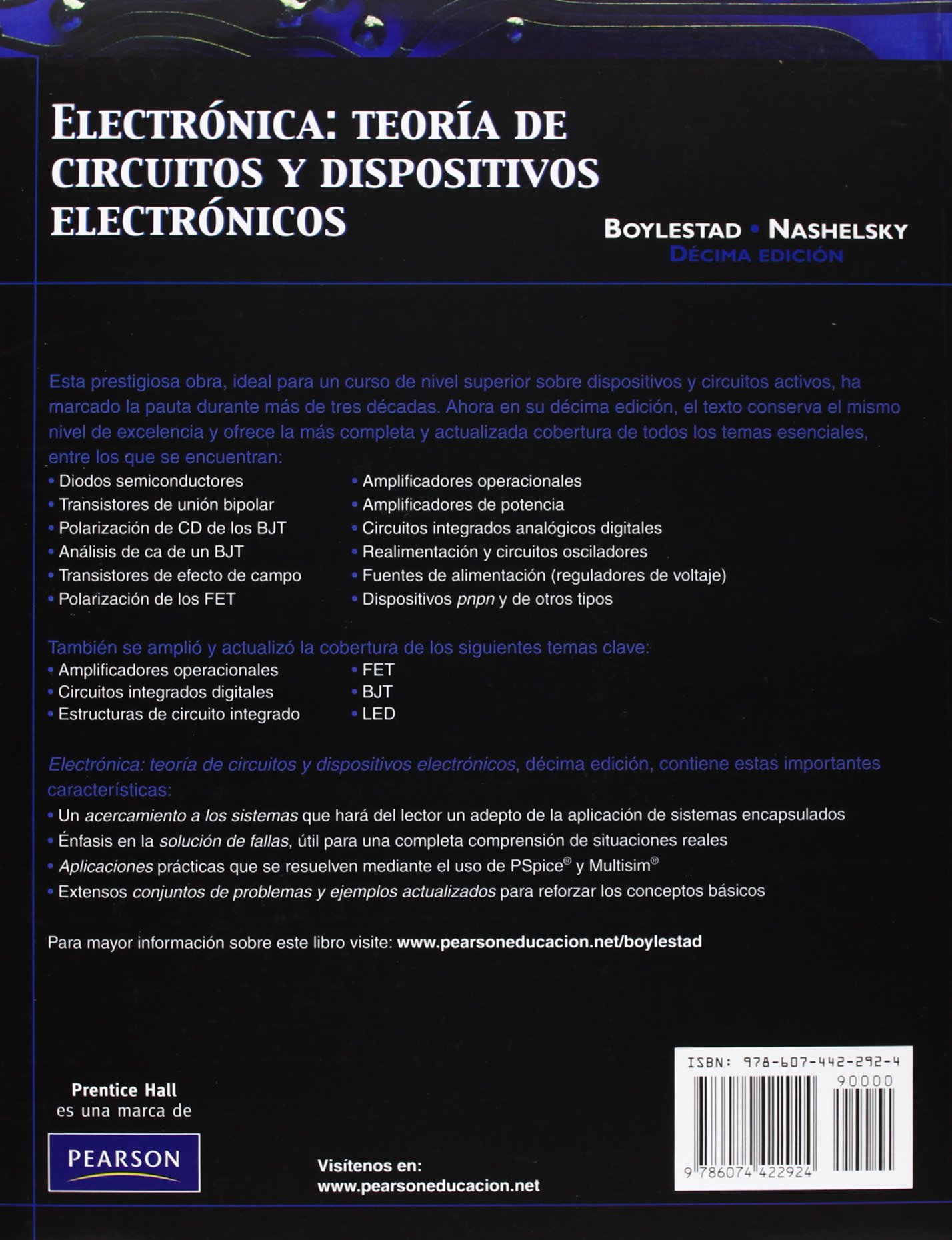 Electrónica: Teoría de circuitos y dispositivos electrónicos