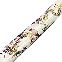 Vista 11 de Bishamon 42 1/2" Samurai Sword Carbon Blade Dragon Scabbard Comes with a Wooden Stand