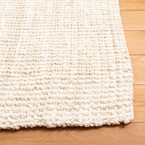 Miniatura 3 de Safavieh colección Natural Fiber - Alfombra de pasillo de 2 pies 3 pulgadas x 13 pies, marfil, estilo rural y de yute, para zonas de alto tráfico en