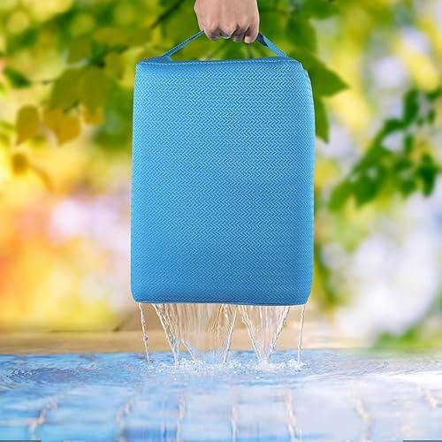 Miniatura 6 de Joe&JoseRin - Cojín elevador para bañera de hidromasaje con parte inferior antideslizante de micropuntos y pesado, accesorios de baño para bañera de