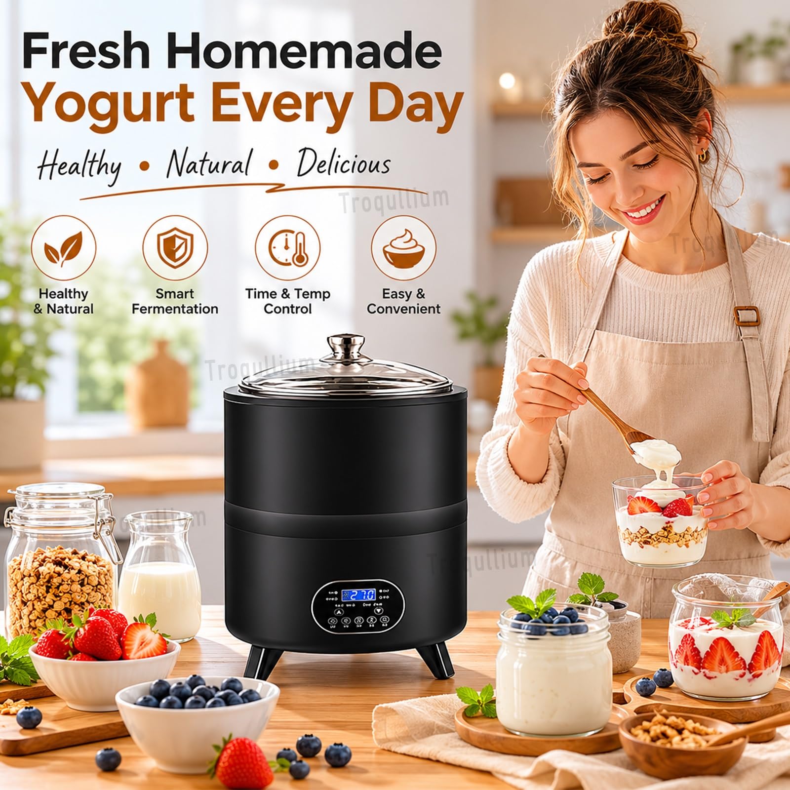 Macchina per la fermentazione dello yogurt