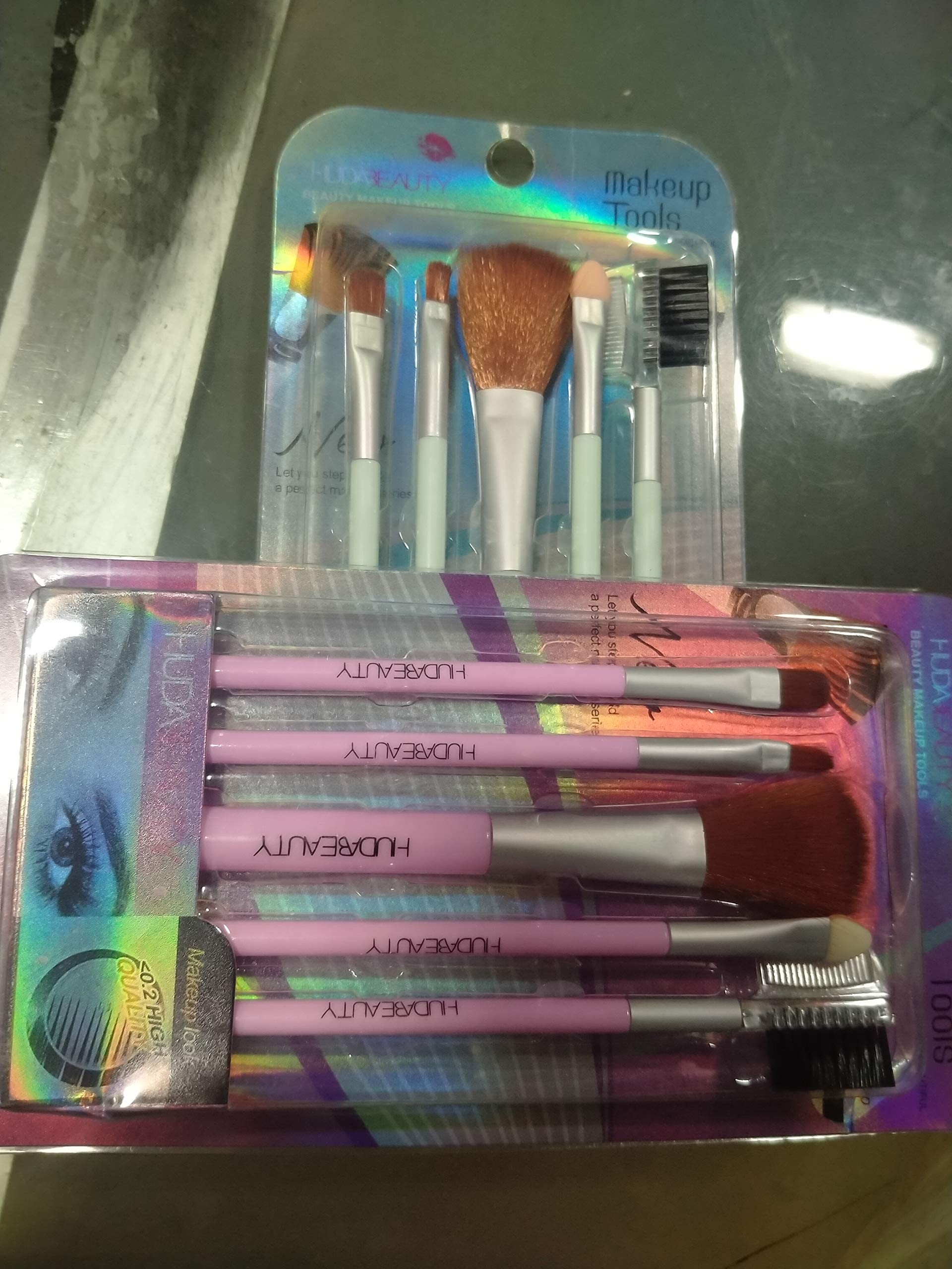 Qawachh Professional girls makeup brushes (Pack of 2) 10 Make-up Brushes 3