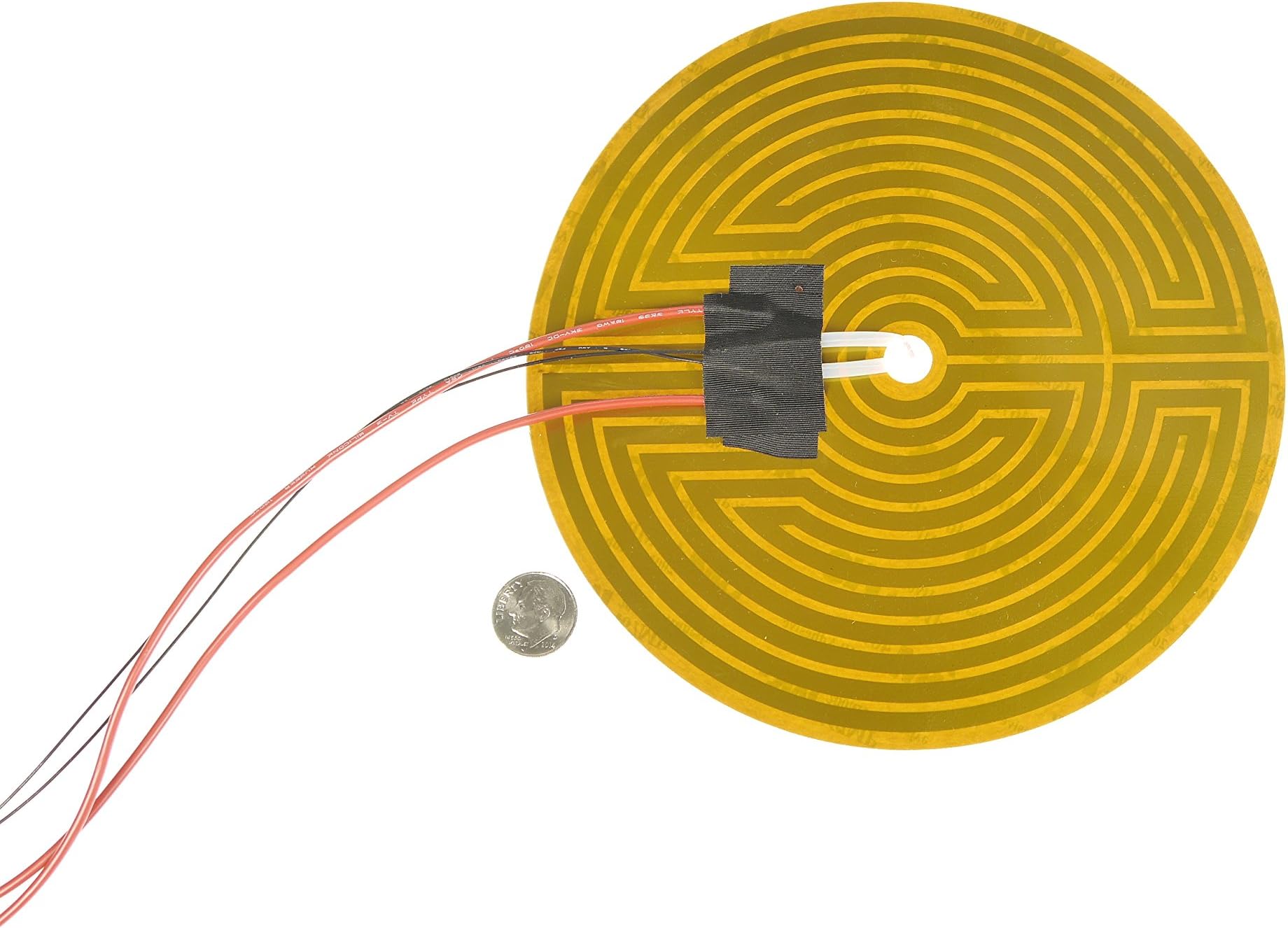 160mm 12v Round Kapton Heater and Thermistor for Kossel Mini 3D Printer Printing