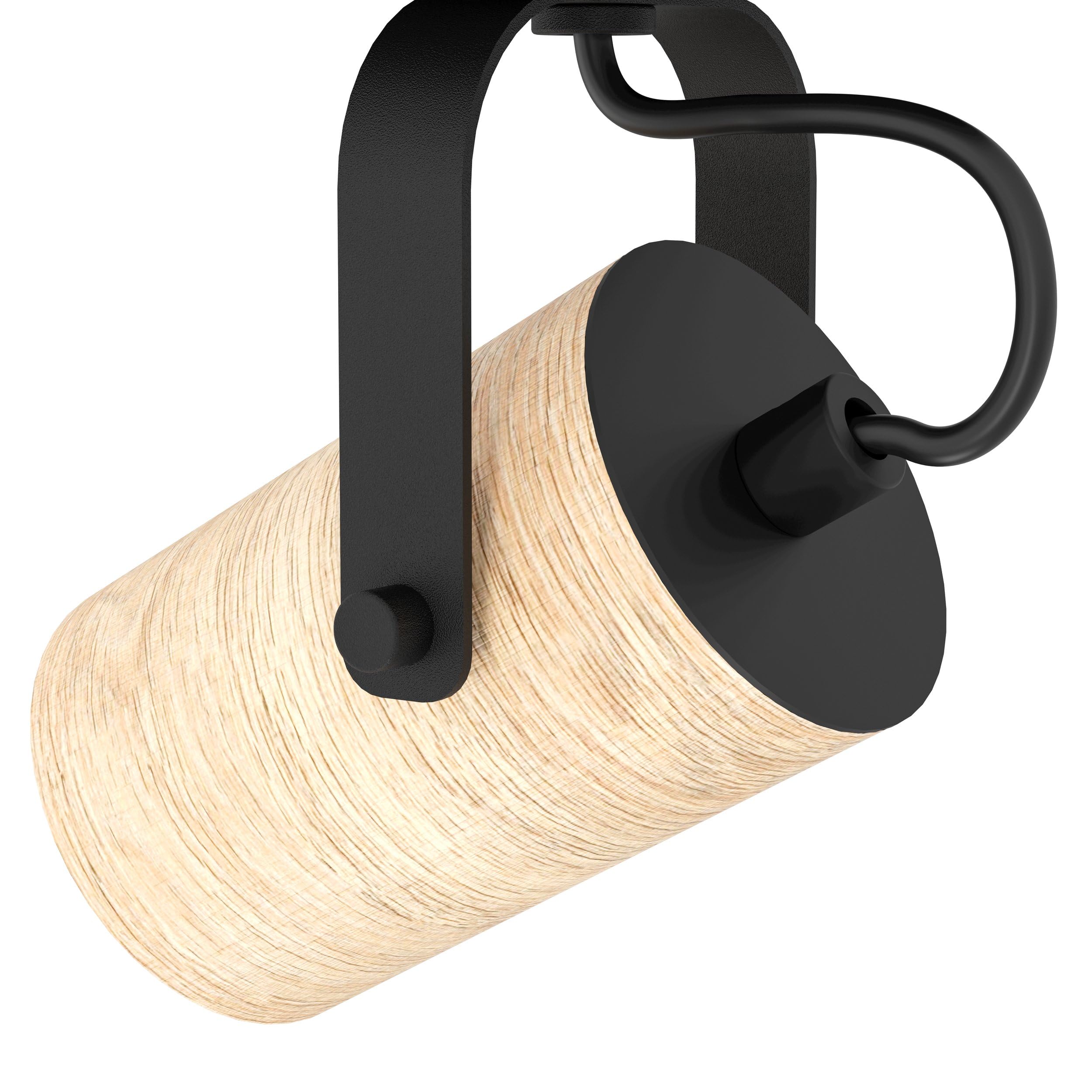 Eglo Rail spot LED Cayuca, rampe de 2 spots orientables, barre de spots