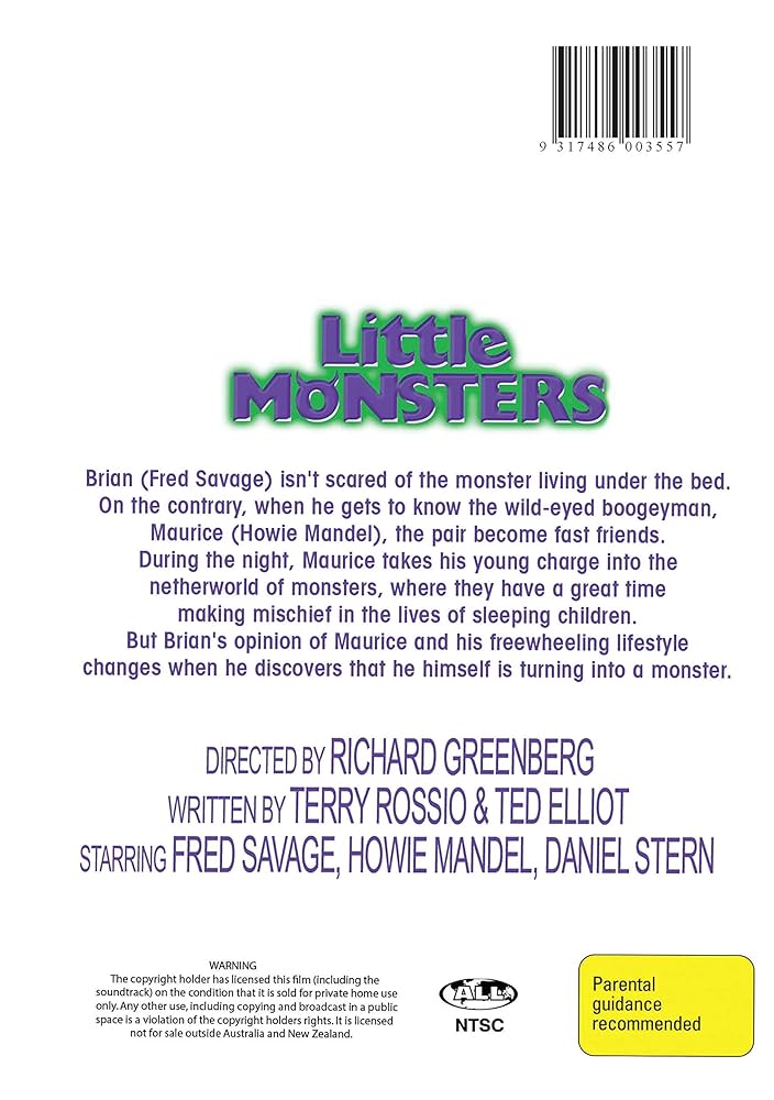 Amazon.com: Little Monsters (1989) : Fred Savage, Daniel
