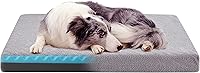Vista 21 de Cama extragrande para perros, camas refrescantes para perros grandes, cama ortopédica lavable para mascotas para jaula con espuma viscoelástica
