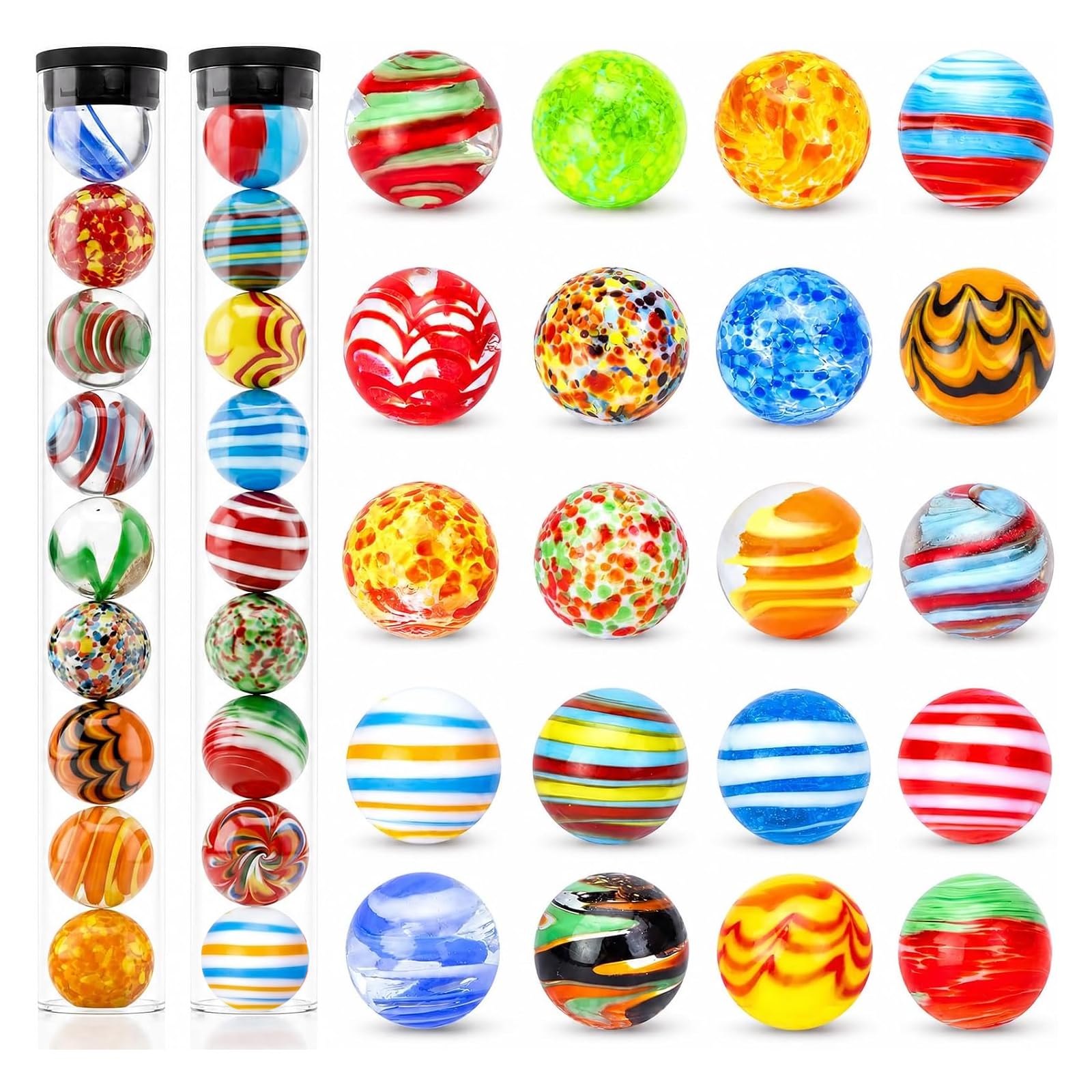 Marblesさま専用　KanazawaPOLES 122cm 30cm Amazon.com: FUTUREPLUSX 20PCS Glass Marbles Bulk, 0.63 Inch