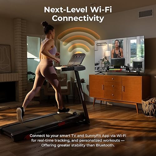 Miniatura 2 de Sunny Health & Fitness Cintas de correr inteligentes con Wi-Fi