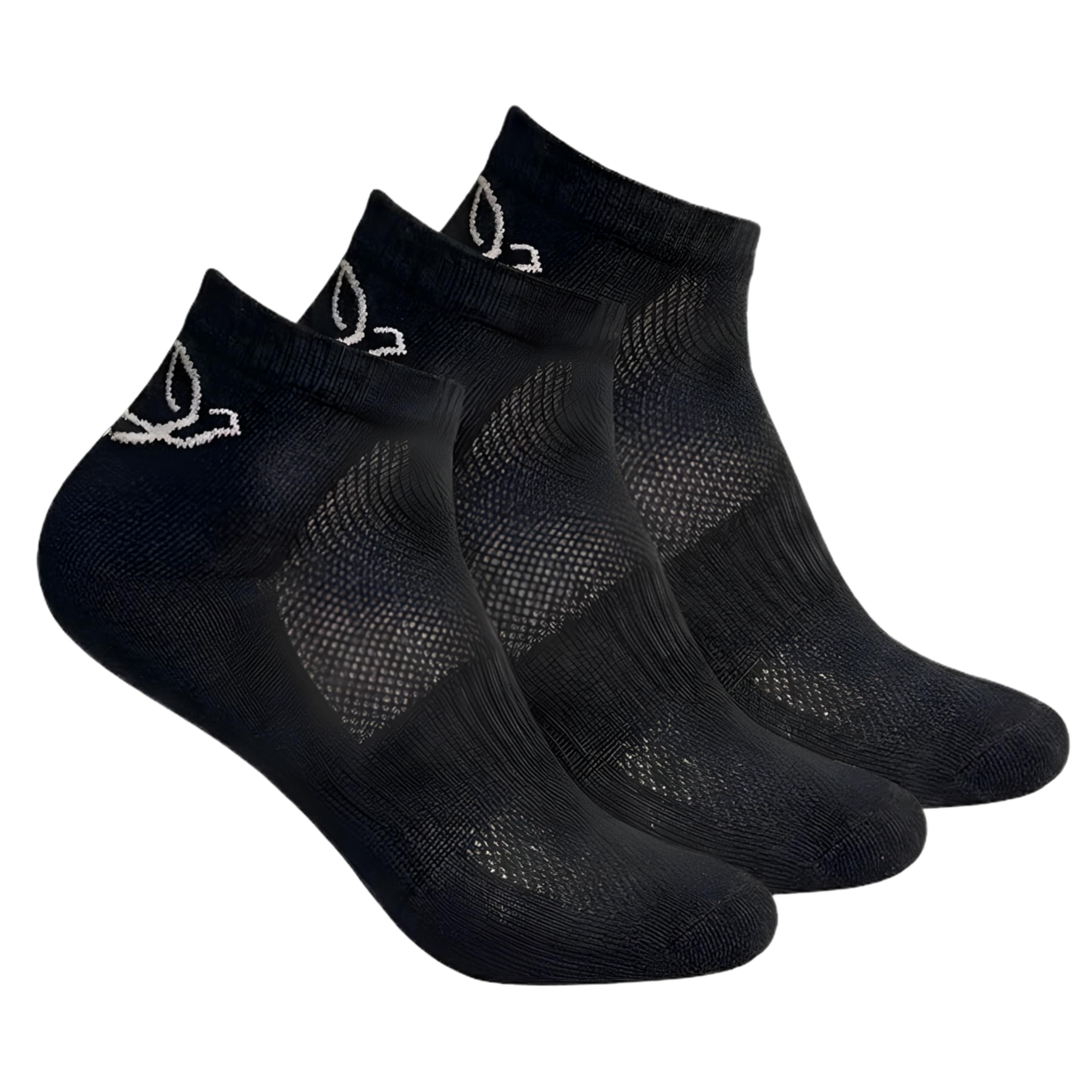 dhruvinja Unisex Cotton Men And Women Solid Ankle Length Socks (Pack Of 3)-picture-21