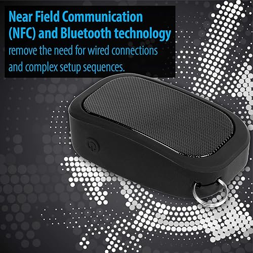 Miniatura 7 de Vivitar Altavoz Bluetooth impermeable - (negro) (VM60013BT-BLK-CVS)