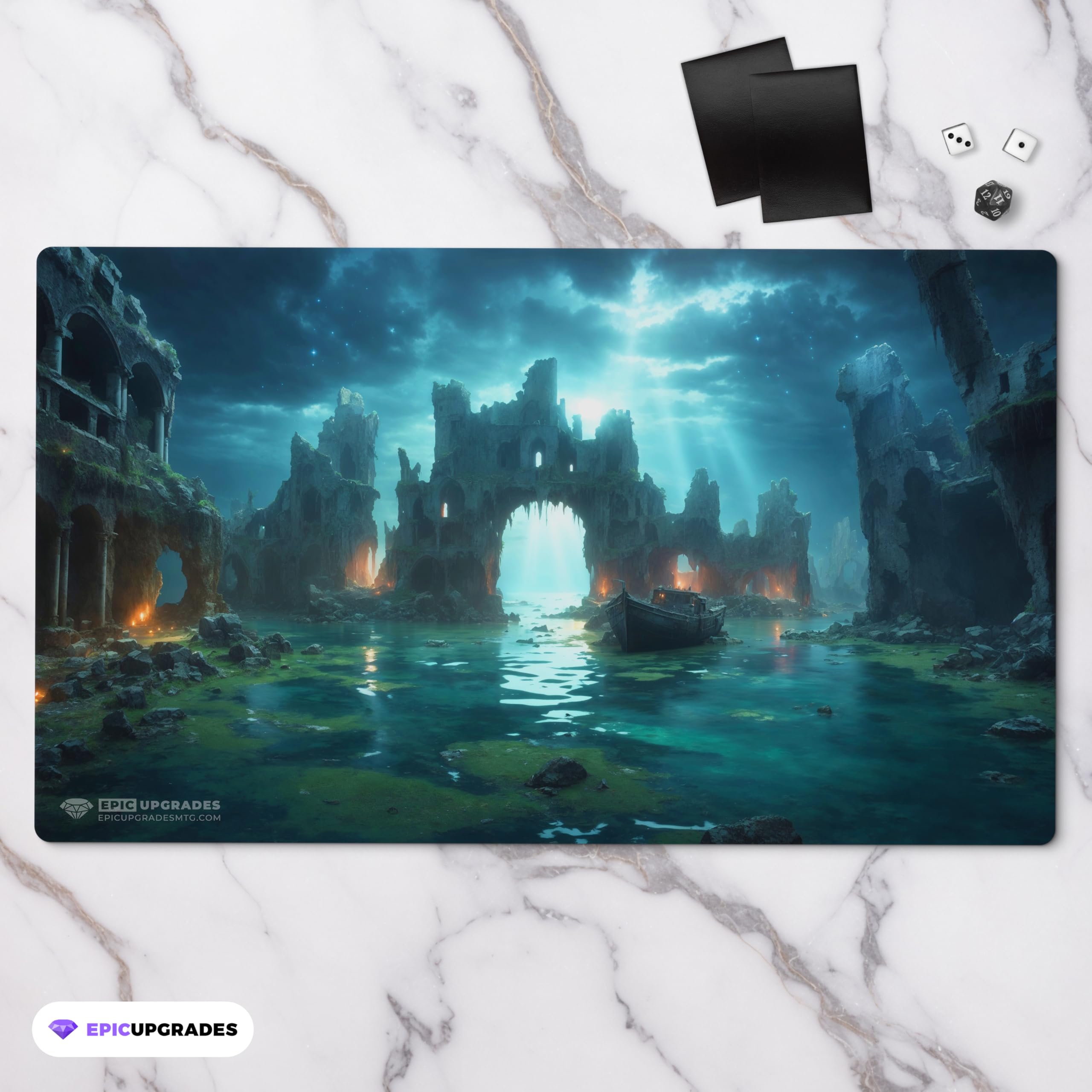 Amazon.com: Esper Triome Playmat - Fantasy Land Series | 24