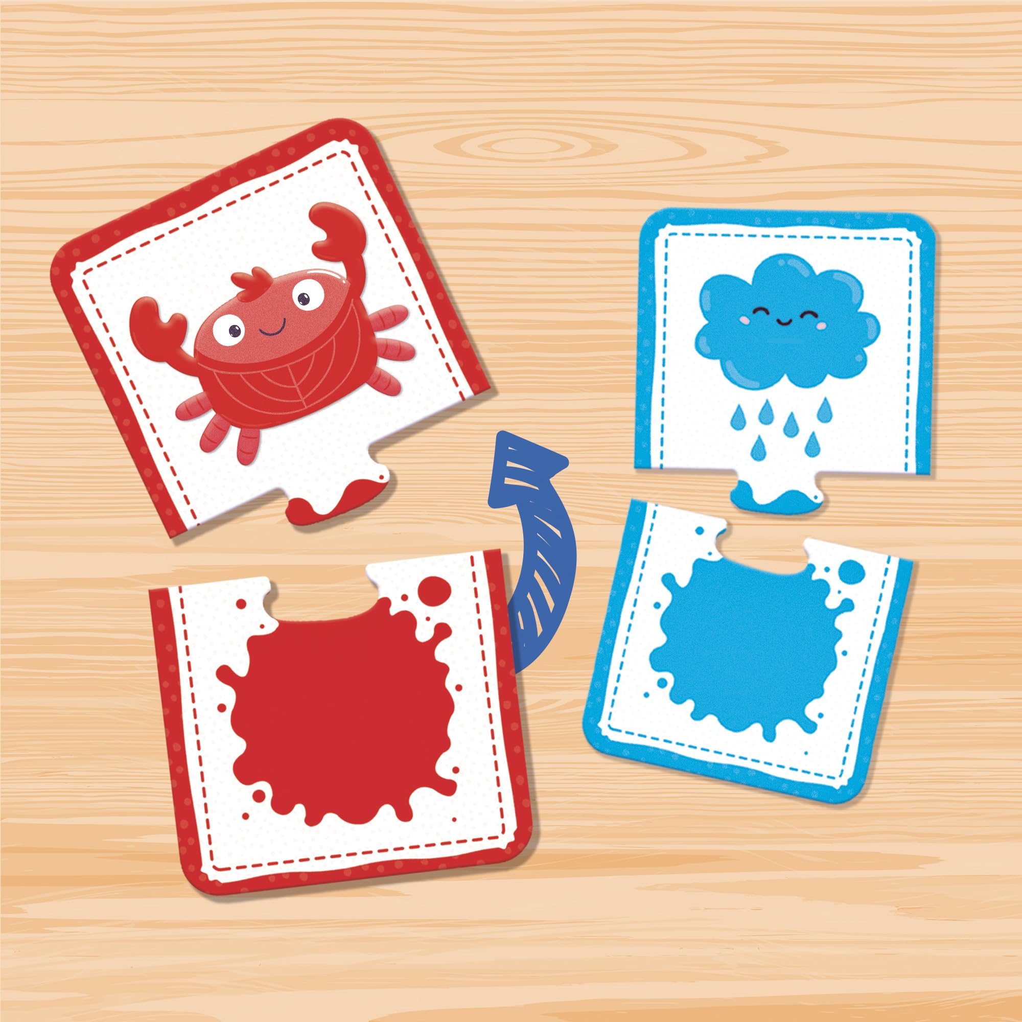 Lisciani 92697 Montessori Baby Touch Logic-Educational Game for Children from 1 to 4 years-92697, Multicolor