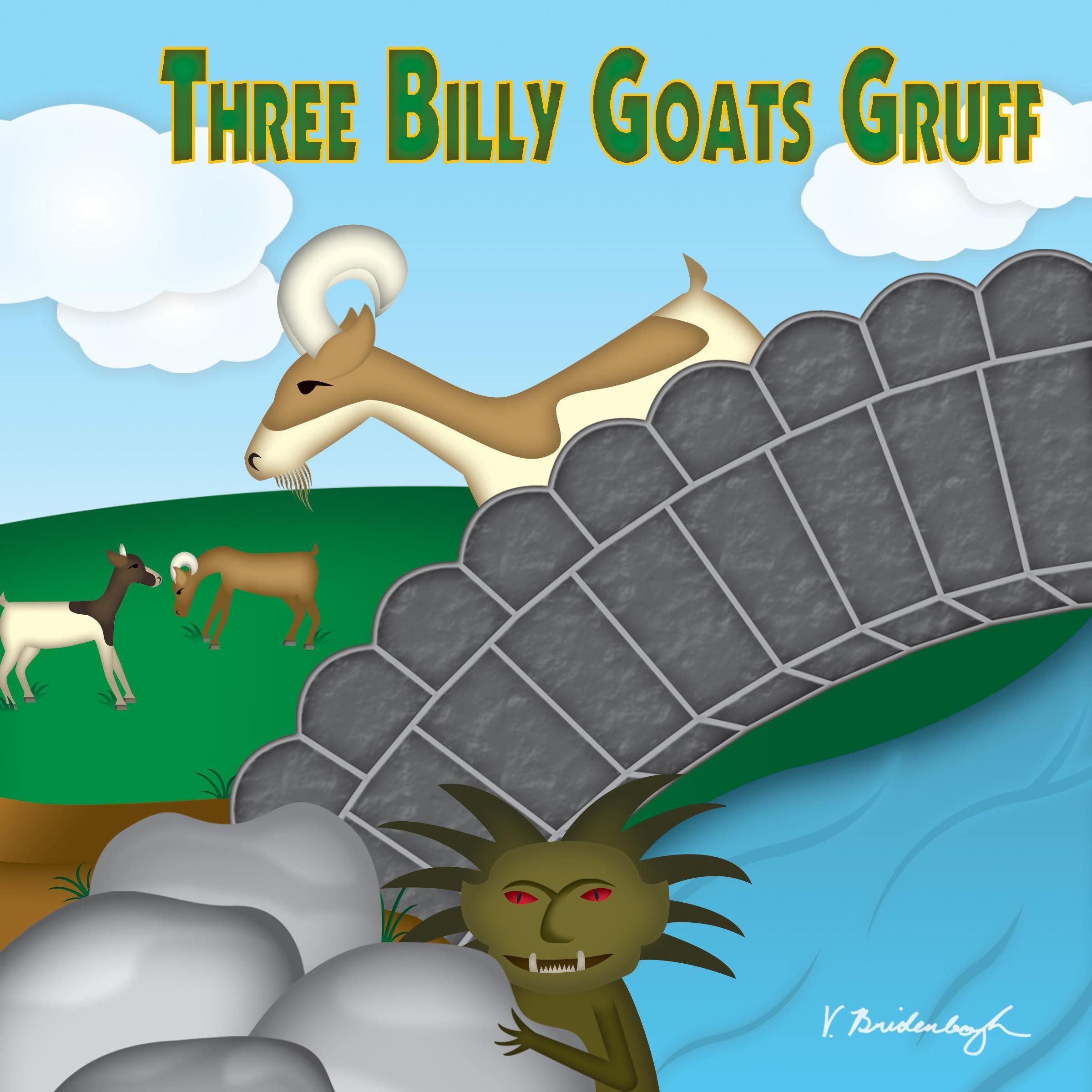 Cover art for The Three Billy Goats Gruff