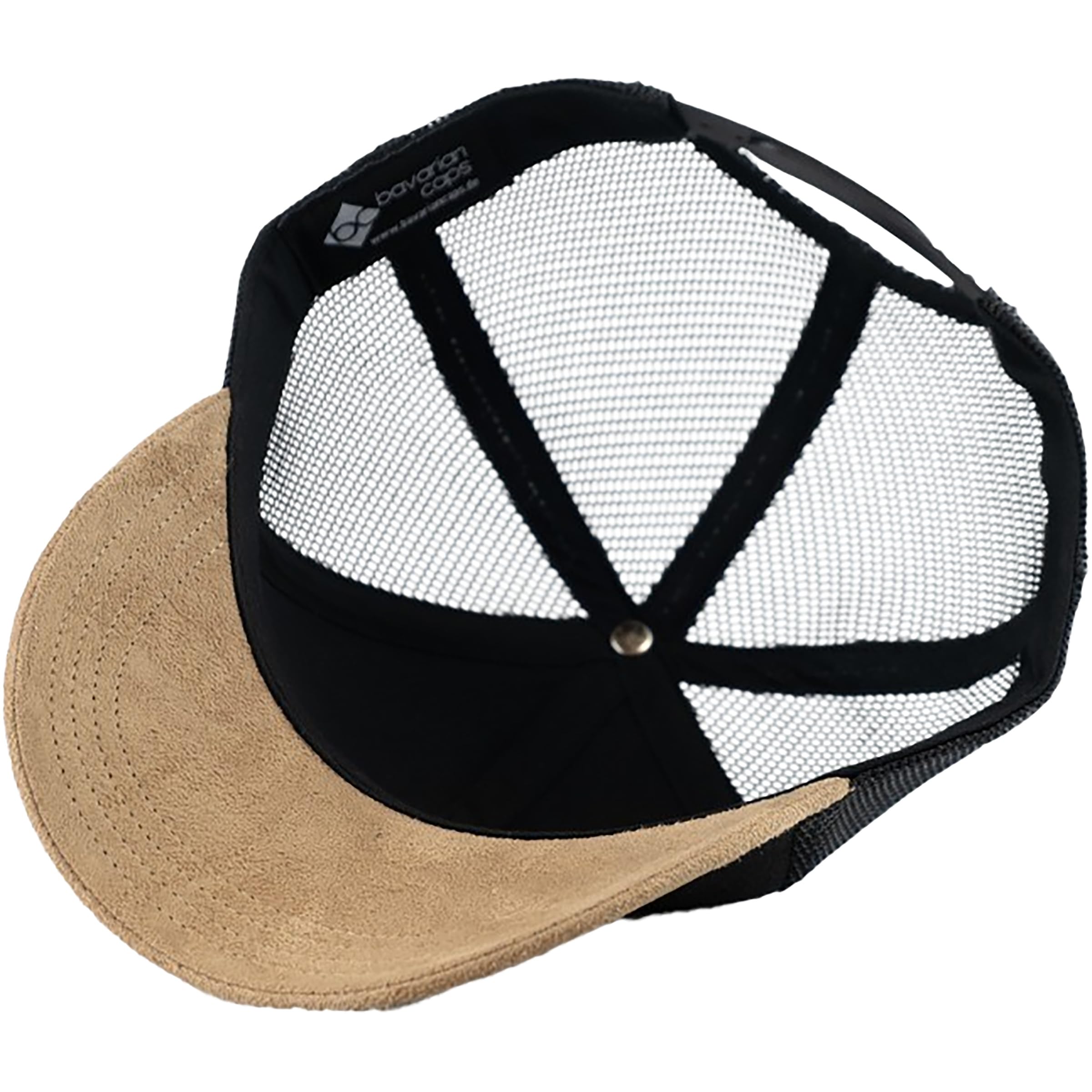 Bavarian Caps Cap Kreizweis Schwarzgrau