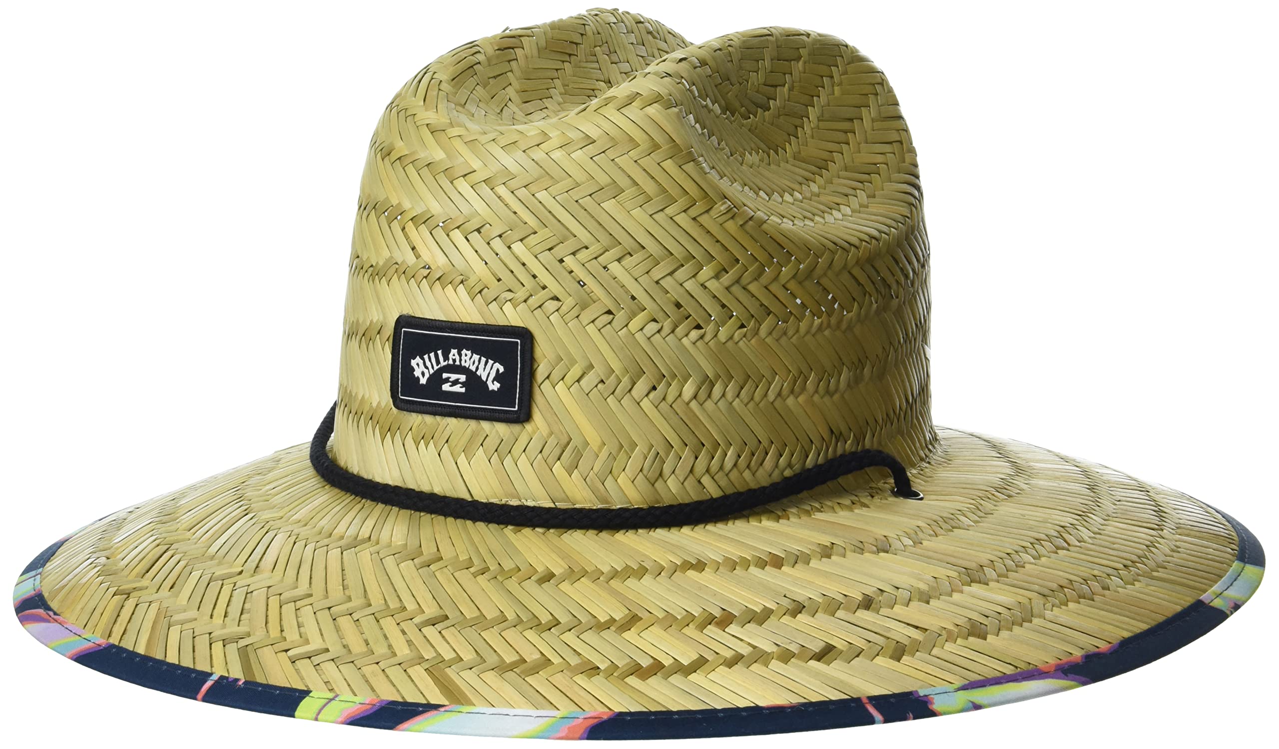 BillabongMen's Tides Print Straw Lifeguard Sun Hat
