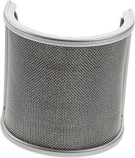 UKCOCO Capas De Microfone Com Tela Removível Para Microfone At2035 Escudo De Isolamento De Microfone Tela Portátil Coador Dobrável Filtro De Metal Protetor Pop Escudo Pop Filtro