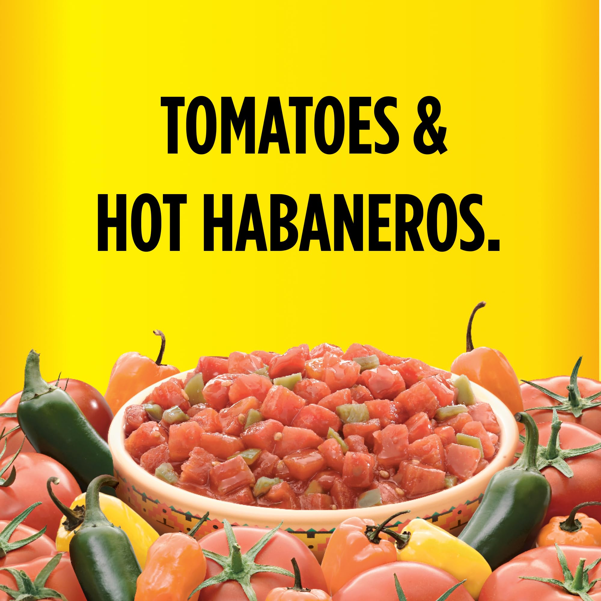 Amazon.com : ROTEL Hot Diced Tomatoes With Habaneros, Perfect for