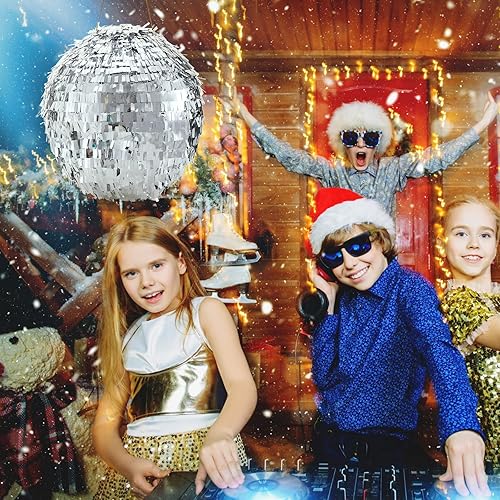 Vista 76 de Lewtemi Decoraciones de fiesta de piñatas con barra para ojos vendados y confeti para decoración de fiesta, centro de mesa, accesorio de fotos