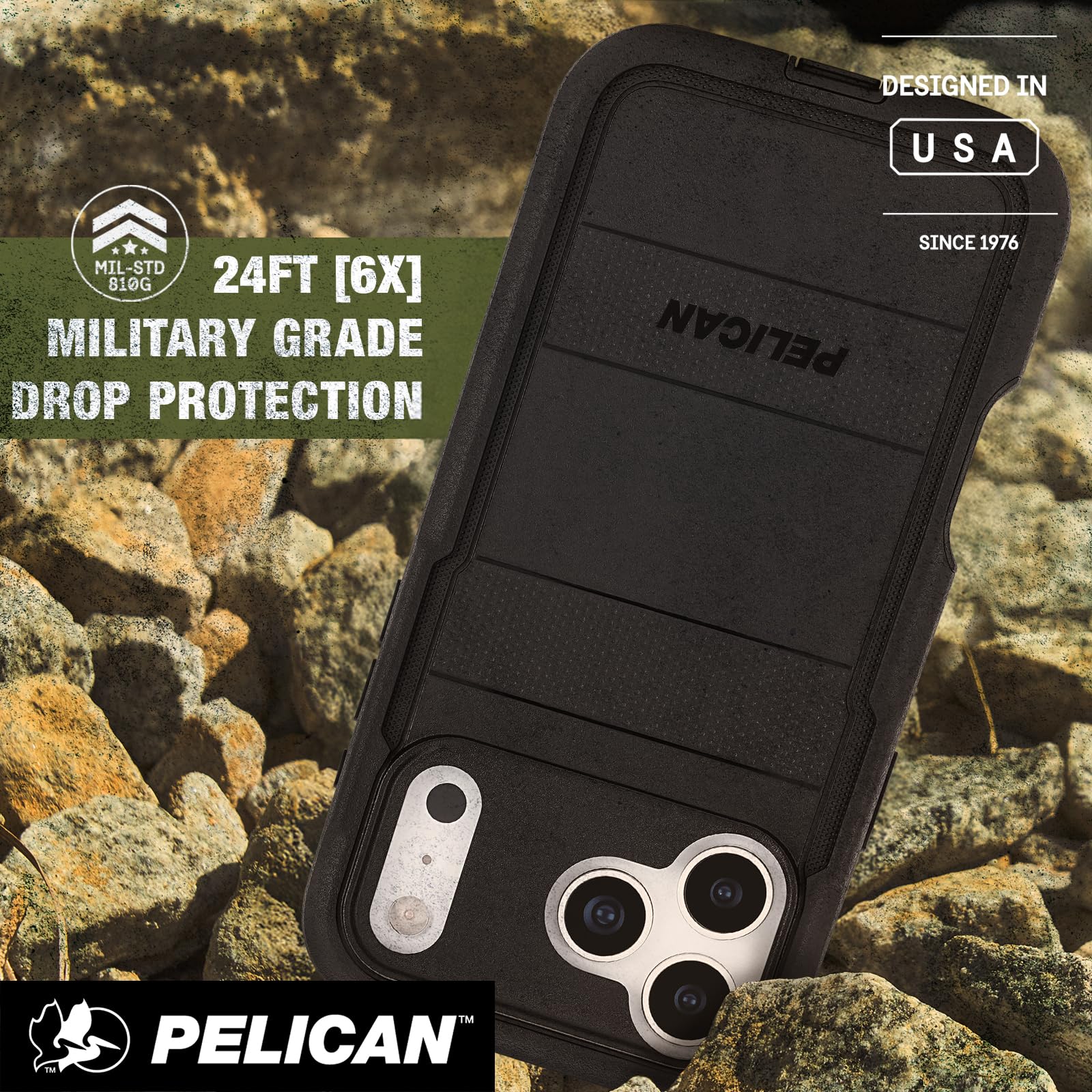 Pelican Voyager Capa para iPhone 17 Pro Max [compatível com
