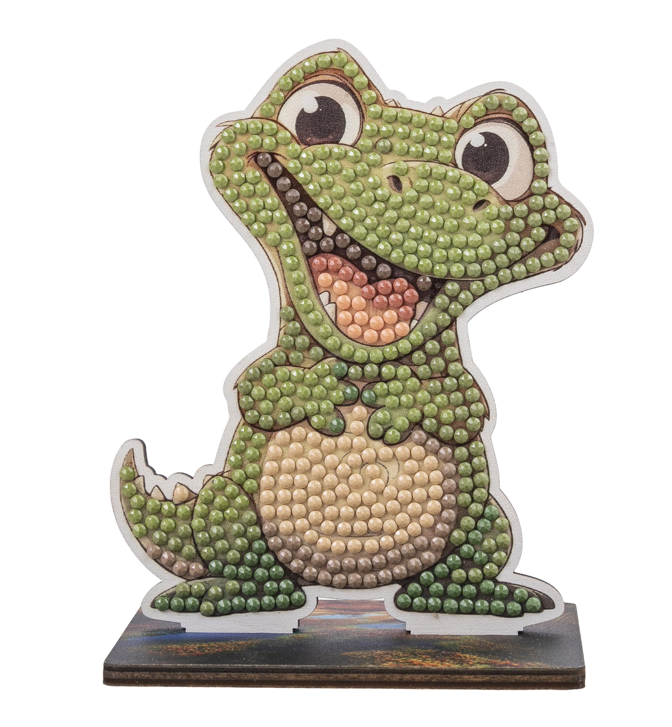 CRYSTAL ART Alligator Wildlife Buddies Kit Craft Buddy