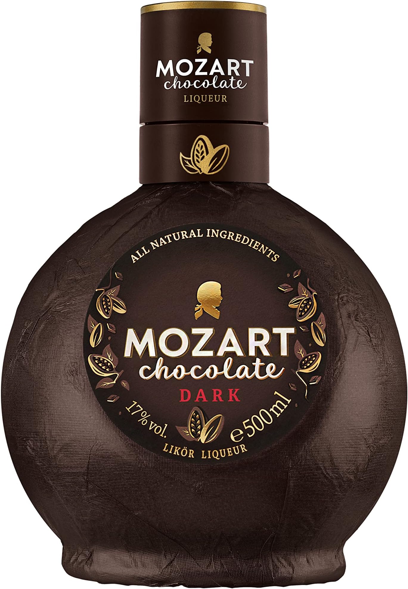 Mozart Dark Chocolate Liqueur, 50 cl