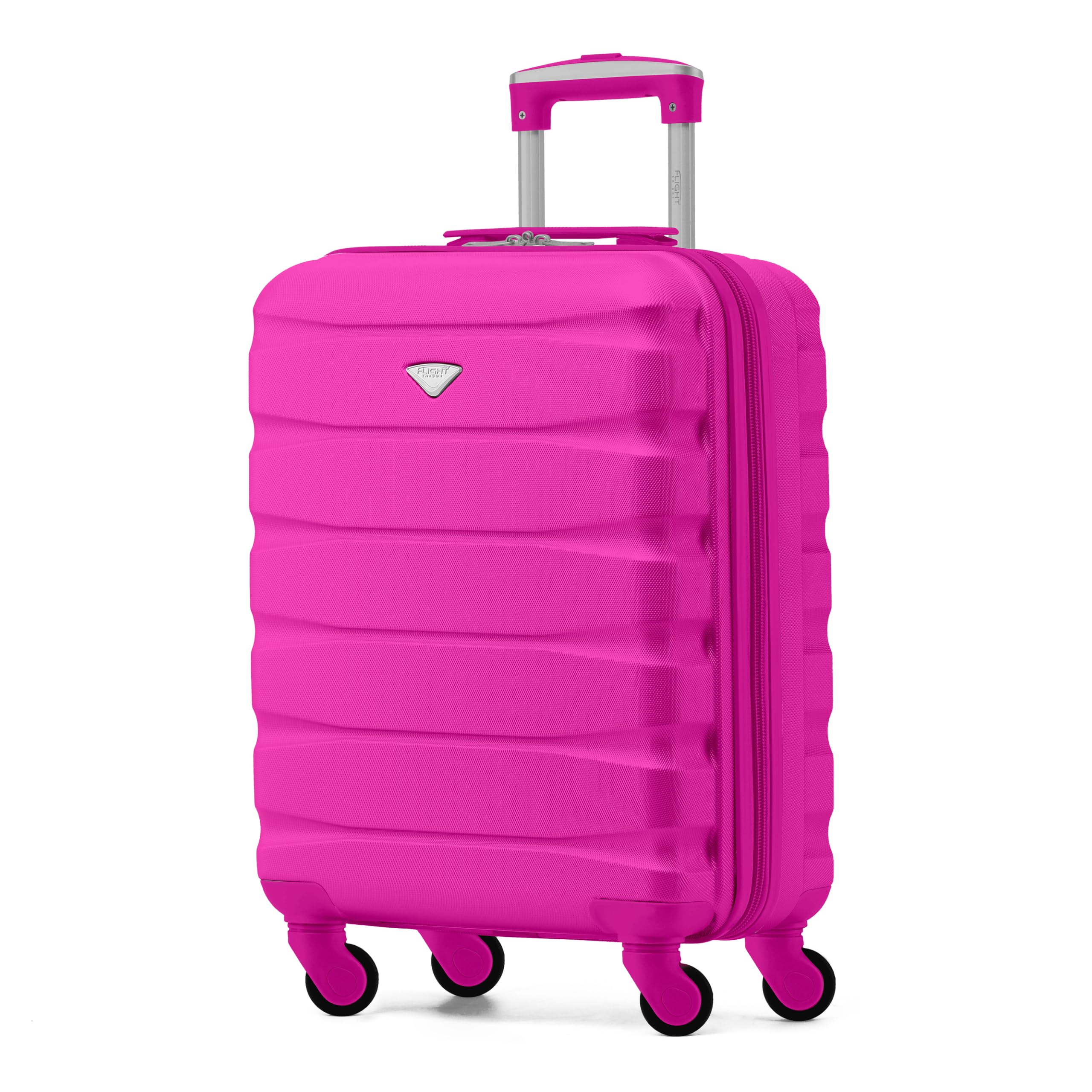 Flight Knight Lightweight 4 Wheel ABS Hard Case Medium Suitcase Approved for Over 100 Airlines Including easyJet, British Airways, Ryanair, Jet2, Emirates & Many More - Check-in Medium Size 25" — view 156