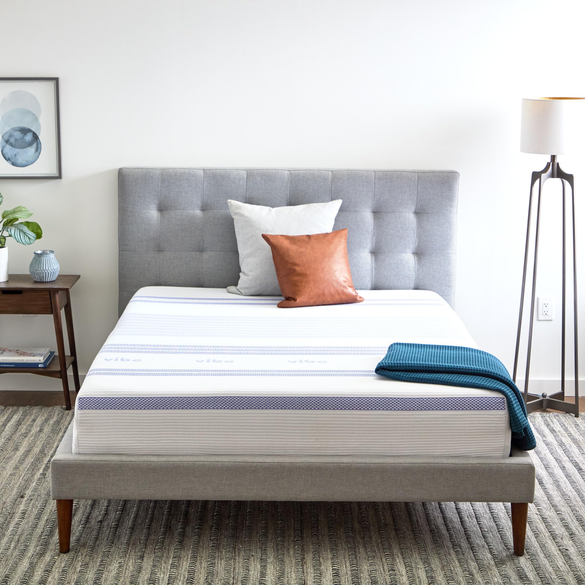 Vibe 12-Inch Gel Memory Foam Cal King Mattress
