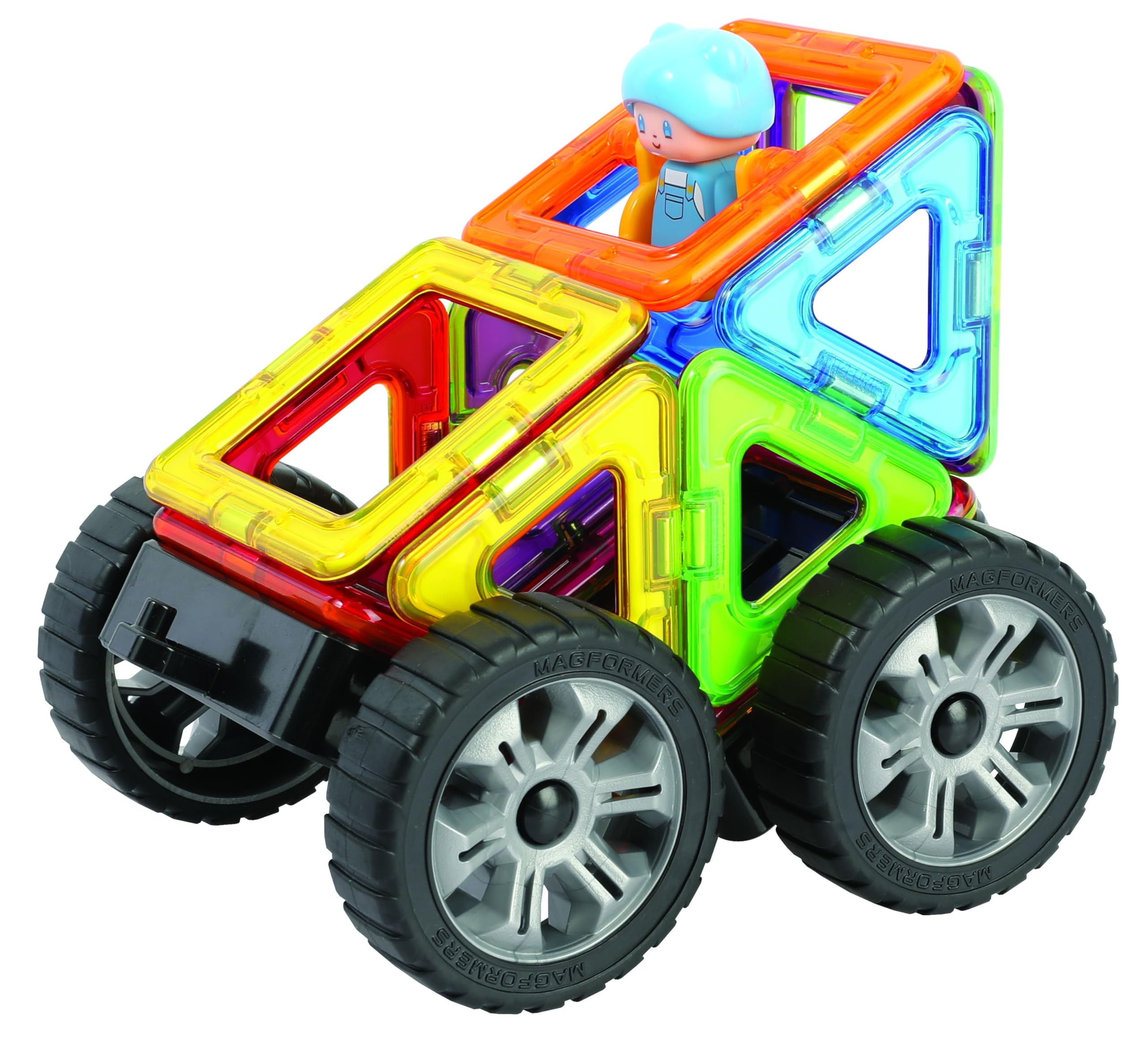 MAGFORMERS Master Craft Set, 279-15 Magnetbausteine Konstruktionsspielzeug 162 Teile, bunt, 3-99 Jahre